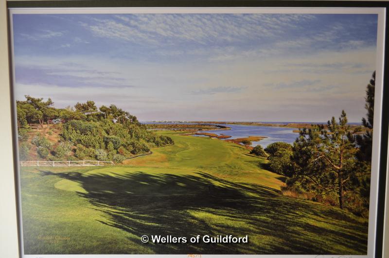 *Richard Chorley, limited edition print 259/850, "San Lorenzo, 7th Hole", signed in pencil, - Image 2 of 4