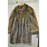 *Vintage Wolf / Silver Fox fur jacket