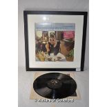 Breakfast at Tiffany's - Original soundtrack LP cover in frame and mount, LP included and attached