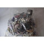 Sealed bag of costume jewellery