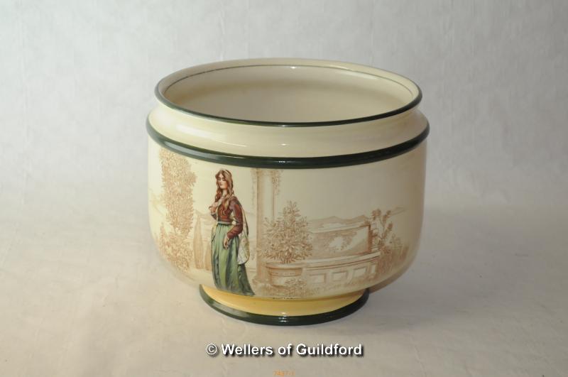 A Royal Doulton series ware cache-pot, Romeo & Juliet, 16.5cm. - Image 2 of 6