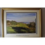 *Richard Chorley, limited edition print 259/850, "San Lorenzo, 7th Hole", signed in pencil,