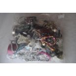 Sealed bag of costume jewellery