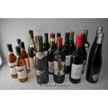 *Selection of vintage wine including; One bottle of Chateau de Beaucastel 1979 Chateauneuf-du-