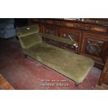 EDWARDIAN MAHOGANY DAY BED