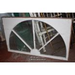 OVERDOOR GLAZED ARCHED FAN LIGHT