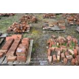 APPROX FOUR SMALL PALLETS OF MAINLY EDGING BRICKS
