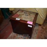 VICTORIAN MAHOGANY BOXED COMMODE (1795 TH)