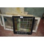 COLLECTION OF LEADLIGHT WINDOWS