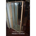 GLAZED SHOP DISPLAY CABINET