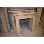 SIX SIMPLE PINE FIRE SURROUNDS