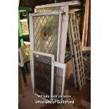COLLECTION OF LEADLIGHT WINDOWS