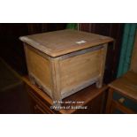 PINE BOXED COMMODE