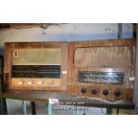 TWO VINTAGE RADIOS