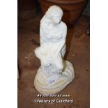 COMPOSITION STONE MAIDEN STATUE