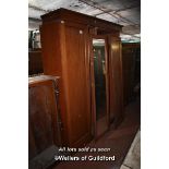 EDWARDIAN TRIPLE WARDROBE