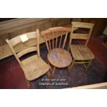 SLAT BACK CHAIR, STICKBACK CHAIR, AND OTHER