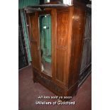 EDWARDIAN INLAID WARDROBE