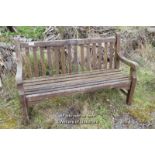 GARDEN BENCH, 152CM LONG