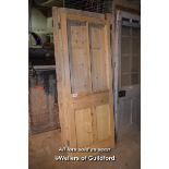 NINE MIXED PINE DOORS