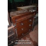 VICTORIAN CHEST OF DRAWERS