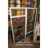 LEADLIGHT CRITTAL WINDOW, 124CM X 152CM