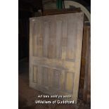 LARGE EIGHT PANEL OVERSIZE DOOR