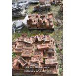 FOUR PALLETS OF MIXED BRICKS INCLUDING LONDON STOCKS AND HANDMADES