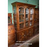 MODERN DISPLAY CABINET, 130CM WIDE