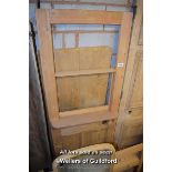 SIMPLE PINE DOOR, 81CM X 202CM