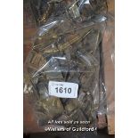 BAG OF VNTAGE SLIDING CUPBOARD LATCHES