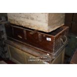 LARGE TEAK TRUNK