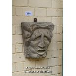 COMPOSITION STONE GHOUL WALL PLAQUE
