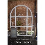 LARGE ARCHED TOP WINDOW FRAME, 175CM X 247CM