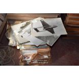 QUANTITY AVIATION PHOTOGRAPHS AND BOOKLETS ETC.