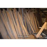VERY LARGE QUANTITY OF MAINLY WOODEN ARCHITRAVE