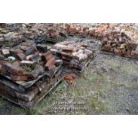 SIX PALLETS OF MIXED BRICKS