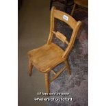 BEECH AND ELM BARBACK WINDSOR CHAIR