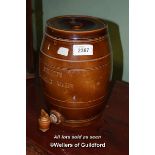 PORCELAIN BARREL WITH TAP