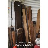 LARGE COLLECTION OF DECORATIVE CARVED WOODEN PIECES
