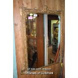 GILT FRAMED MIRROR, 98CM X 115CM (1743)