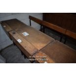 VINTAGE SCHOOL DESK AND CHAIR SET