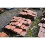 TWO PALLETS OF NOUGHT ROOF TILES