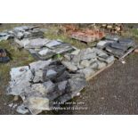SIX PALLETS OF MIXED STONE AND GRANITE