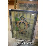 LEADLIGHT WINDOW, 77CM X 110CM (ISL)