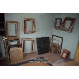 LARGE QUANTITY OF PICTURE FRAMES