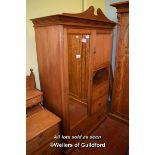 EDWARDIAN SINGLE WARDROBE, 129CM WIDE (1976 ATS)