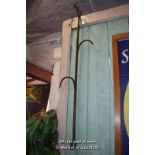 WROUGHT IRON MEAT HOOK