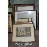 ANTIQUE AND MODERN PRINTS (16)