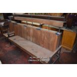 CHOIR BENCH FROM EXETER CATHEDRAL